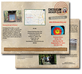 Chickasaw Archery Brochure